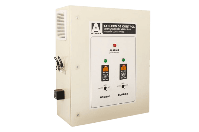 Gabinete de Control con Variador de Frecuencia