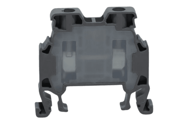 Bornera tipo caballete para tierra 4 mm