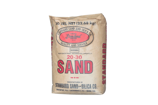 Arena silica saco 50 libras