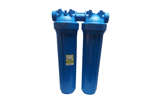 Housing doble de 20″ BIG BLUE