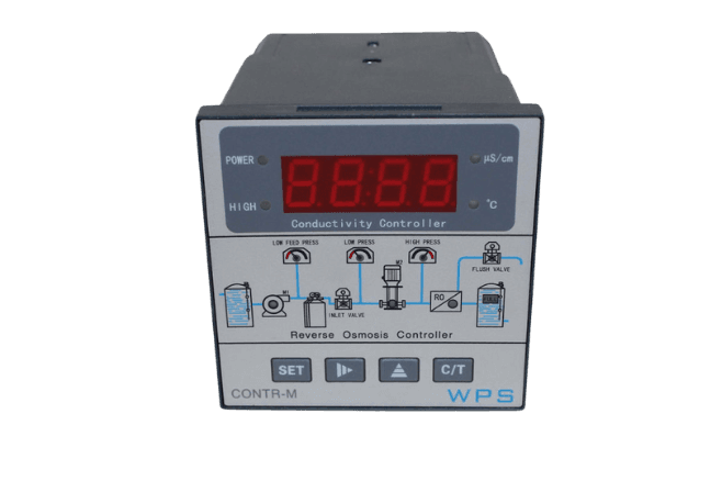 Controlador de Osmosis Inversa con medidor de Conductividad 110V