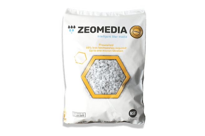 ZEOMEDIA SUPPORT NSF 21.5 KGS.